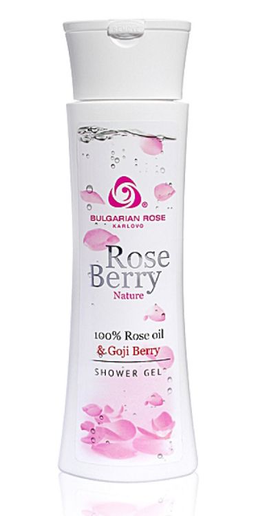 Kép ROSE BERRY NATURE tusfürdő gél 200 ml - Bulgarian Rose Karlovo