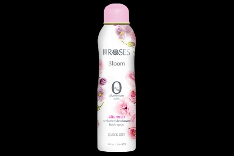 Kép ROSES BLOOM parfümös dezodor finom, elbűvölő illattal 150 ml - NATURE OF AGIVA