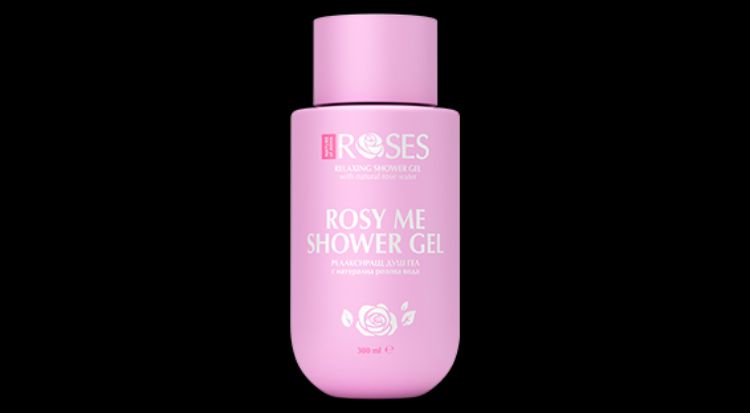 Kép ROSY ME relaxáló tusfürdő természetes rózsavízzel 300 ml - NATURE OF AGIVA