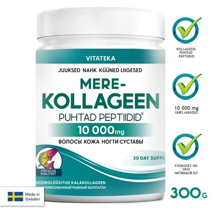 Kép Vitateka halkollagén por 10 000 mg – 300 g