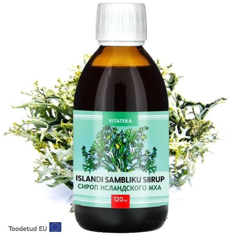 Kép Izlandi zuzmó szirup – 120 ml – Vitateka