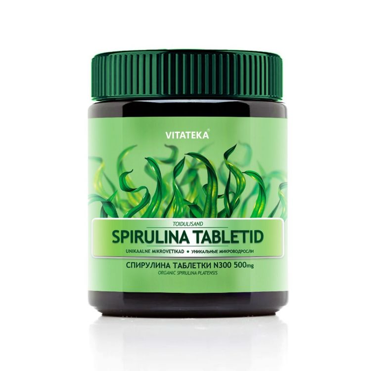 Kép Spirulina 500 mg – 300 tabletta – Vitateka