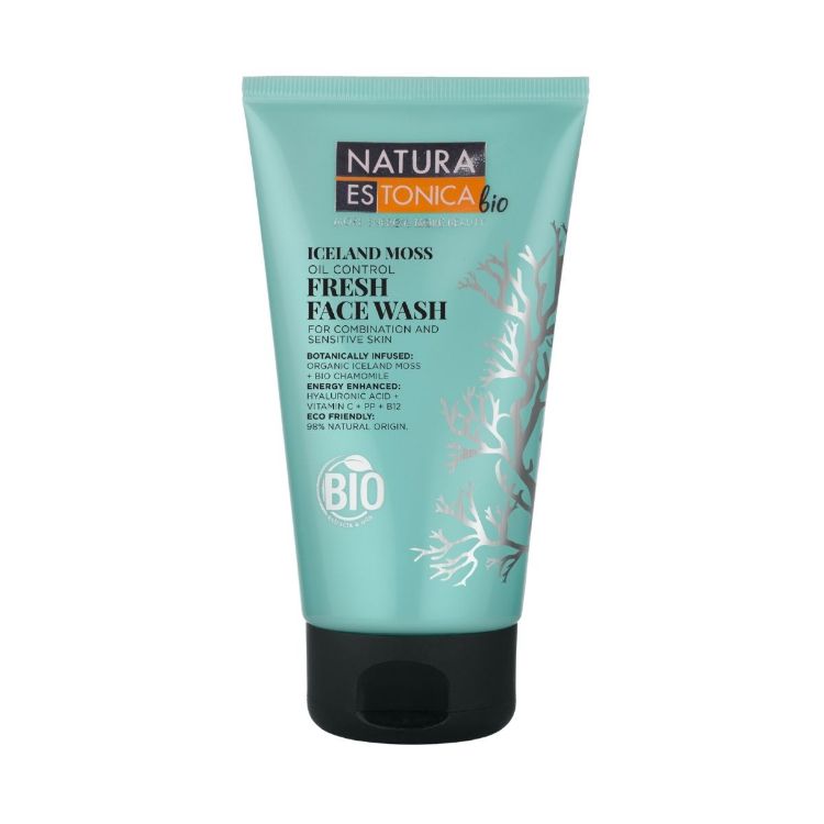 Kép Natura Estonica frissítő arctisztító gél izlandi zuzmóval – 150 ml