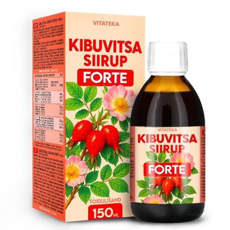Kép Vitateka Csipkebogyó szirup Forte – 150 ml