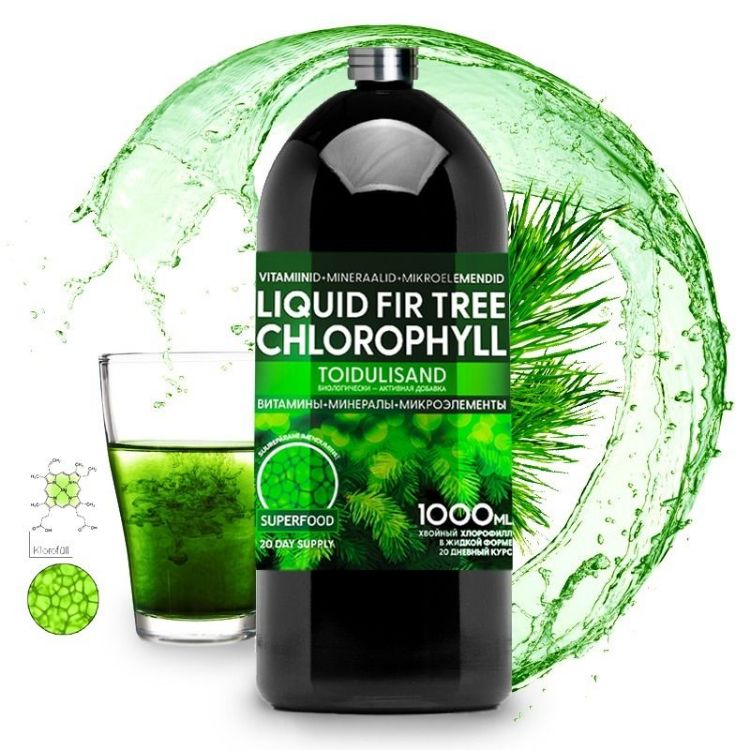 Kép Vitateka folyékony klorofill – 1000 ml