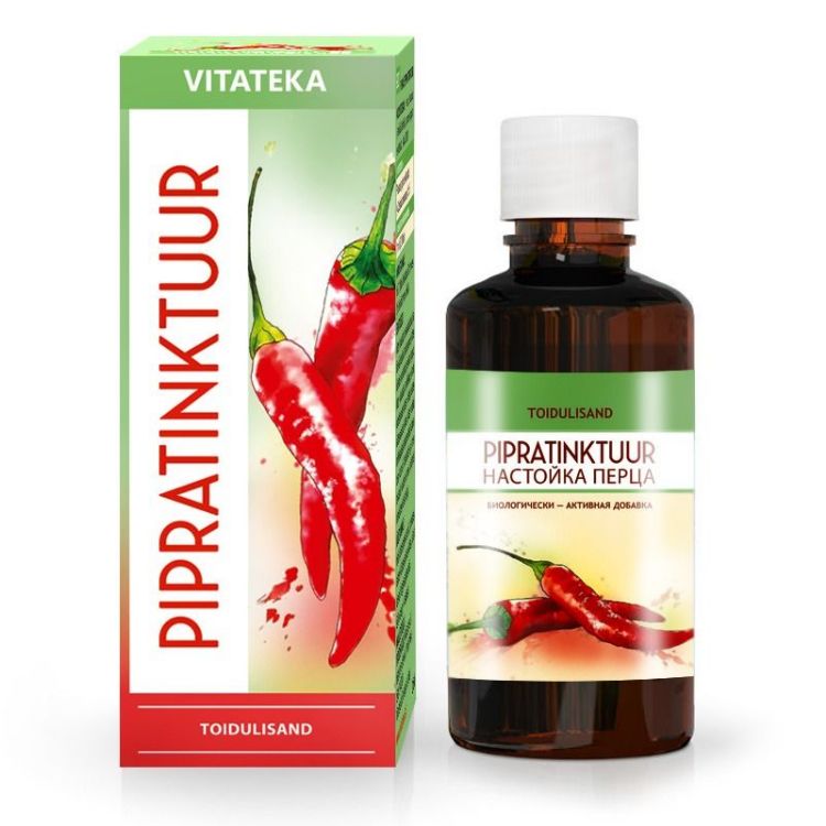 Kép Vitateka piros paprika tinktúra – 25 ml