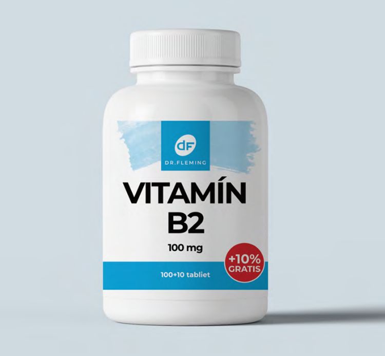 Kép Dr. Fleming B2-vitamin 100 mg – 110 tabletta
