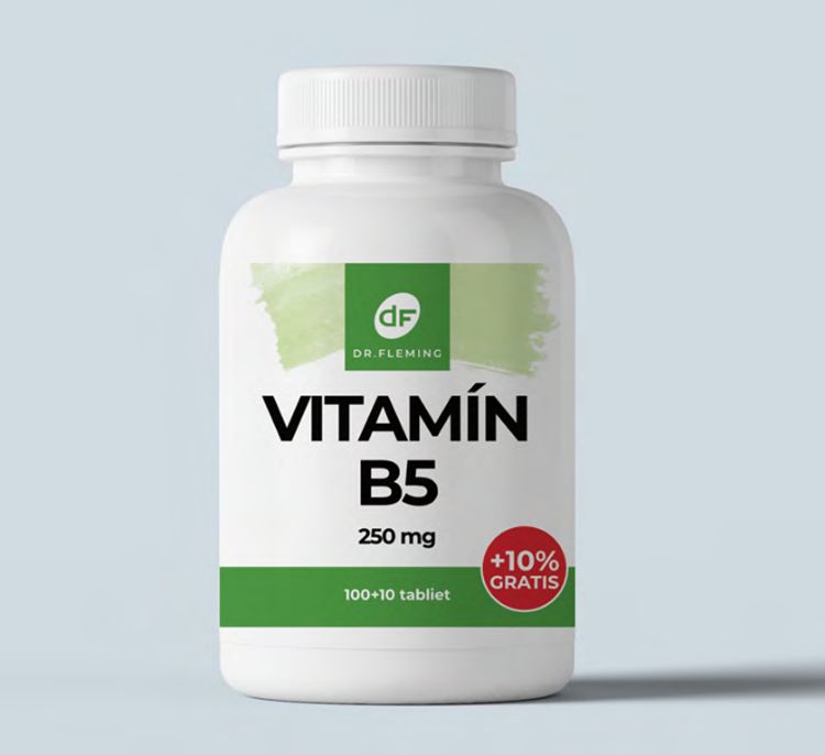 Kép Dr. Fleming B5-vitamin 250 mg – 110 tabletta