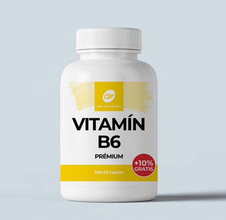 Kép Dr. Fleming Prémium B6-vitamin Pyridoxal-5-foszfát – 110 tabletta