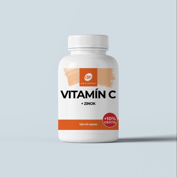 Kép Dr. Fleming C-vitamin 500 mg + Cink 15 mg – 110 tabletta