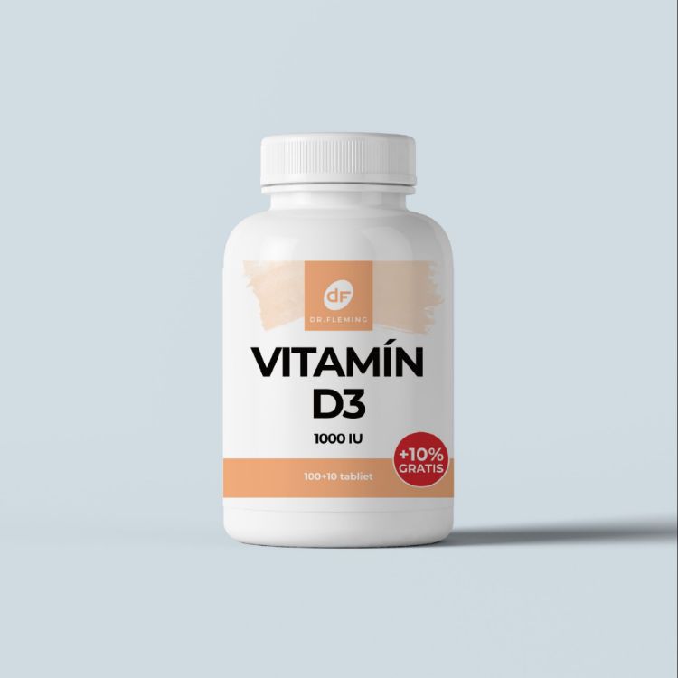 Kép Dr. Fleming D3-vitamin 1000 IU – 110 tabletta