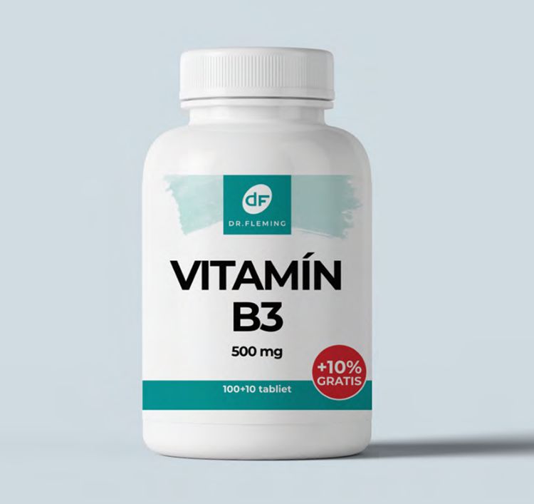 Kép Dr. Fleming B3-vitamin 500 mg – 110 tabletta