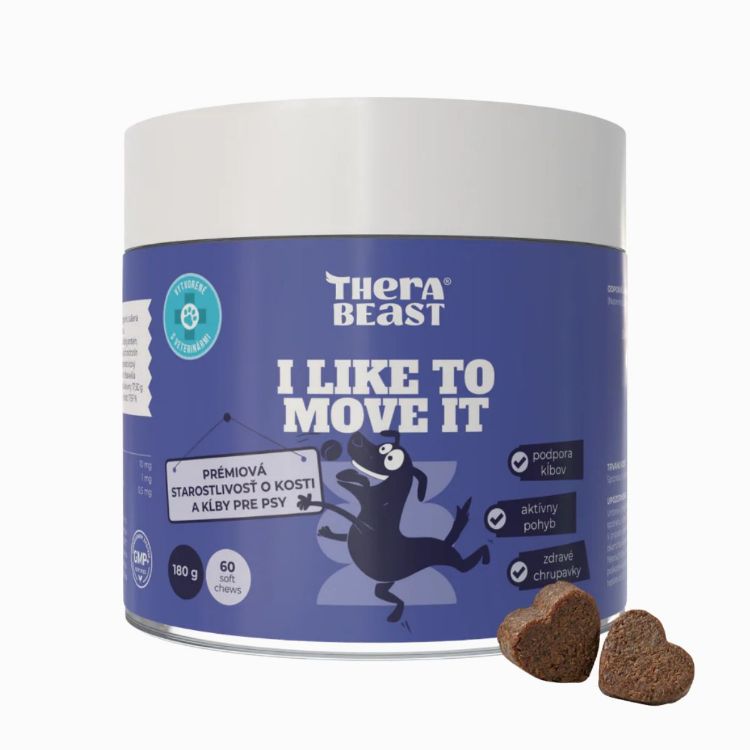 Kép I Like To Move It Premium – ízület- és porctámogatás kutyáknak – 60 db – Therabeast