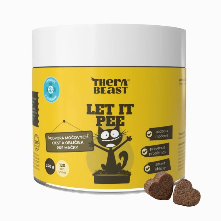 Kép Let It Pee – húgyutak és vesék támogatása macskáknak – 120 db – Therabeast