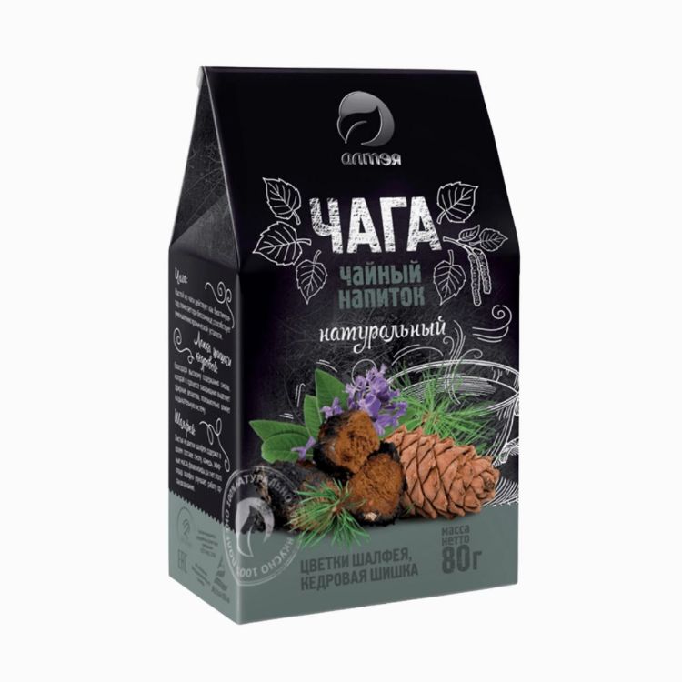 Kép Chaga tea cédrustobozzal és zsályával - 80 g - Alteya