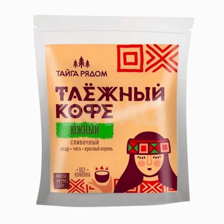 Kép Tajga krémes kávé cédrussal, cikóriával, chagával és vörös gyökérrel - 150 g - Specialist