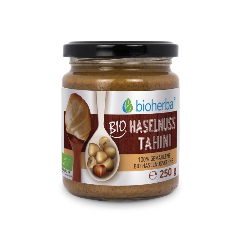 Kép 100% bio mogyoró tahini – 250 g – Bioherba