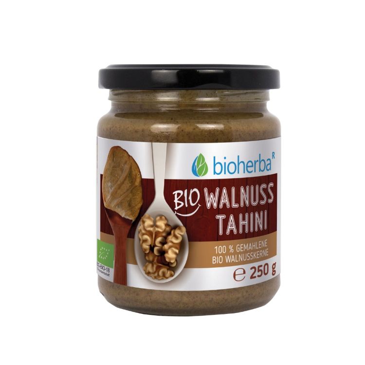Kép 100% bio dió tahini őrölt bio dióból – 250 g – Bioherba