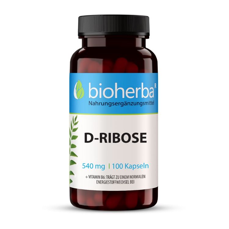 Kép D-ribóz 540 mg – 100 kapszula – Bioherba