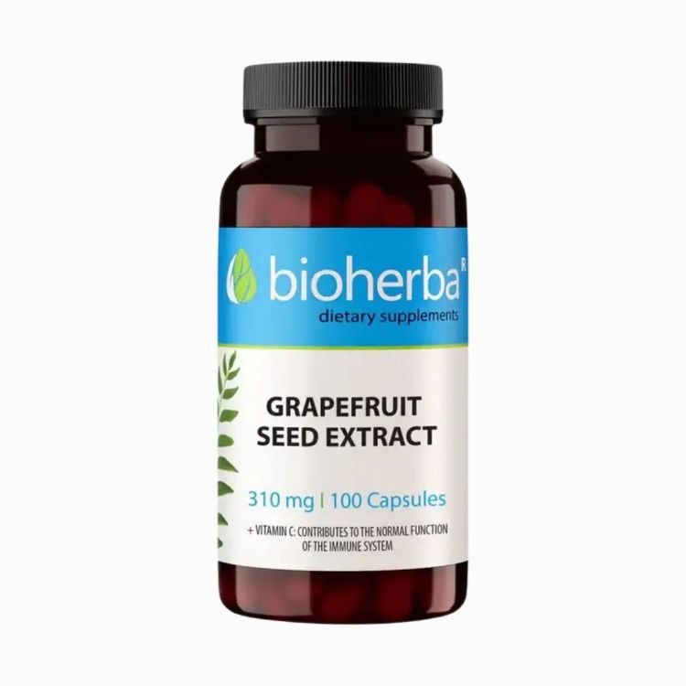 Kép Bioherba grapefruitmag-kivonat 310 mg – 100 kapszula