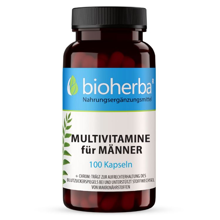 Kép Bioherba multivitamin férfiaknak – 100 kapszula