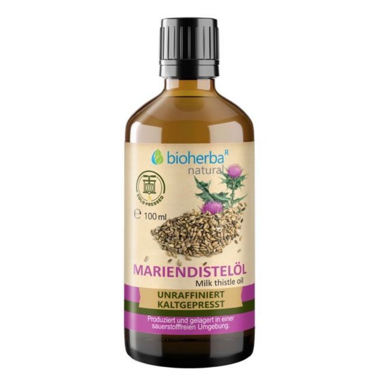 Kép Máriatövisolaj – 100 ml – Bioherba