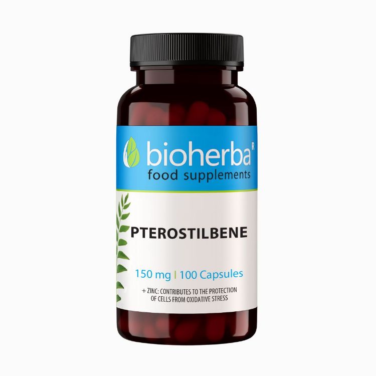 Kép Pterostilbén 150 mg – 100 kapszula – Bioherba