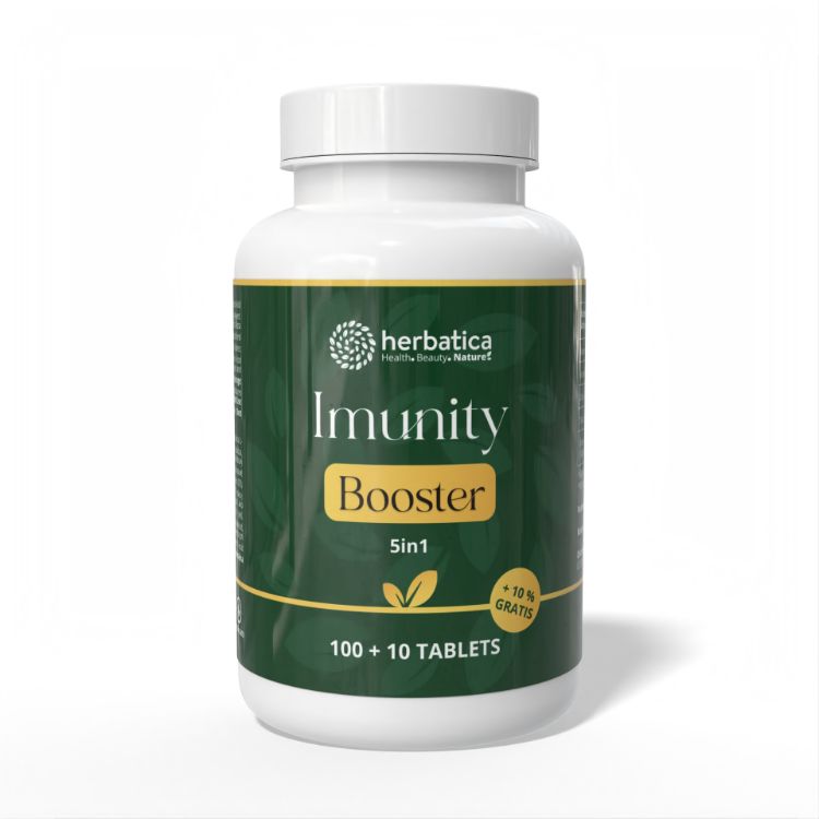 Kép Immunitás 5 összetevő Forte – 110 tabletta – Herbatica