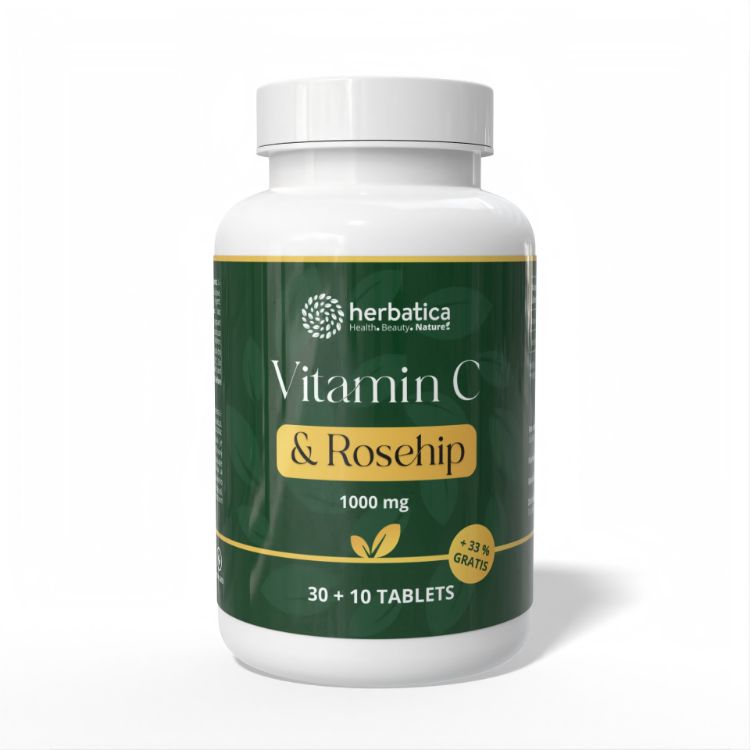 Kép Vitamin C Strong Formula „C-vitamin” – 40 tabletta – Herbatica