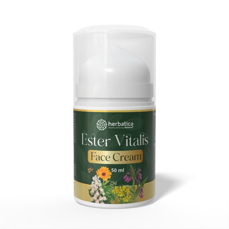 Kép Herbatica Ester Vitalis Face Cream – revitalizáló arckrém érett és fáradt bőrre – 50 ml
