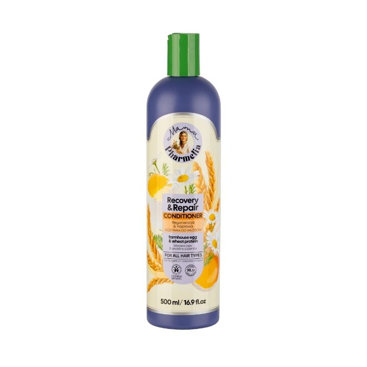 Kép Mama Pharmelia regeneráló és helyreállító kondicionáló tojás- és búzafehérjével – 500 ml