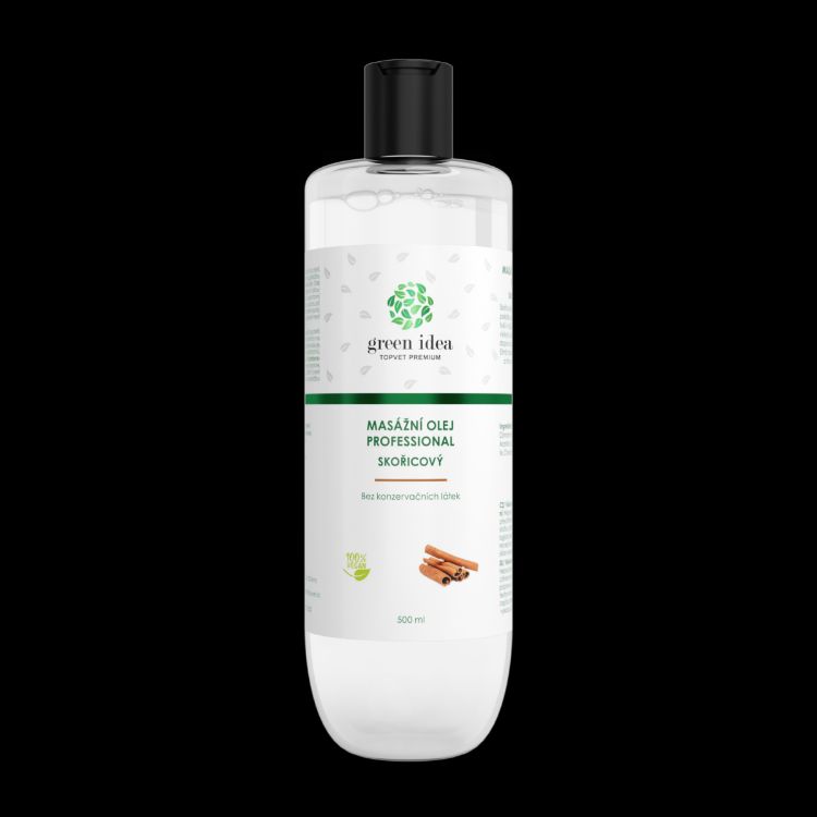 Kép Green idea fahéjas masszázsolaj 500 ml