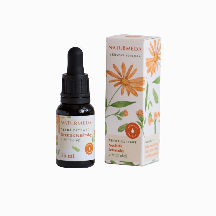Kép Orvosi körömvirág – Tetra gyógynövénykivonat – 15 ml – Naturmeda