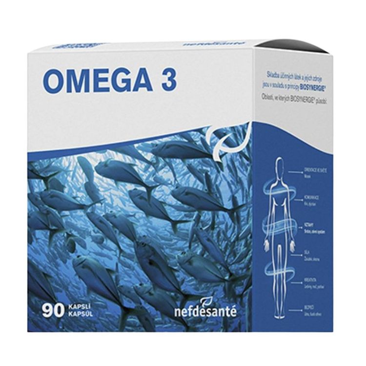 Kép Nef de Santé Omega 3 – 90 kapszula – Nefdesanté