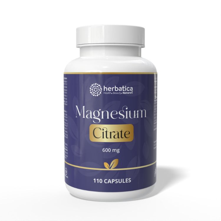 Kép Magnézium-citrát 600 mg – 110 tabletta - Herbatica