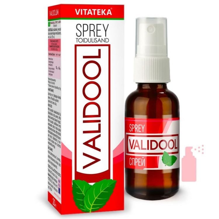Kép Validol spray – étrend-kiegészítő – 20 ml – Vitateka