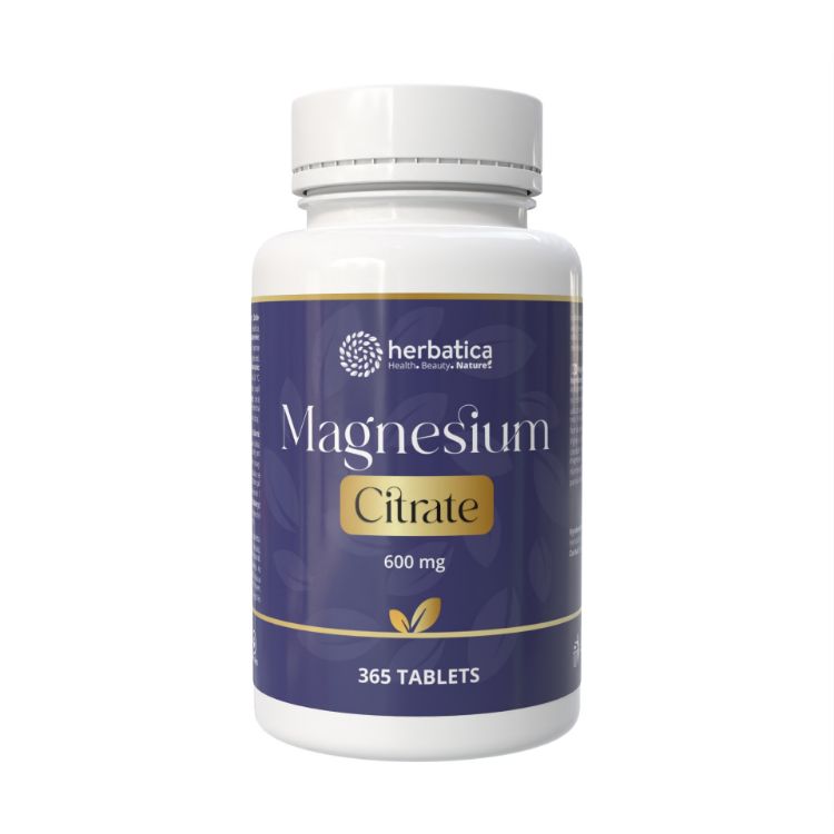 Kép Magnézium-citrát 600 mg - 365 tabletta - Herbatica