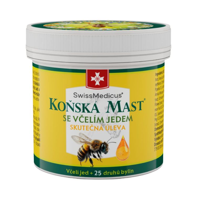 Kép SwissMedicus Lóbalzsam méhméreggel 150 ml
