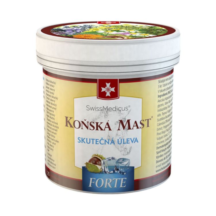 Kép SwissMedicus Forte hűsítő lóbalzsam 250 ml
