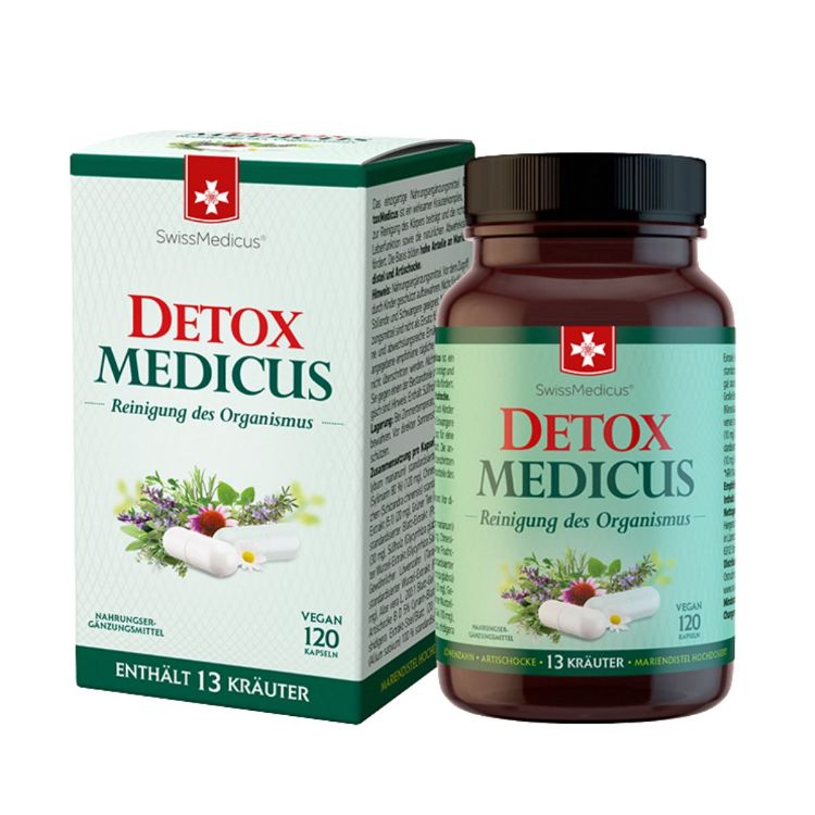 Kép DetoxMedicus - 120 kapszula - SwissMedicus