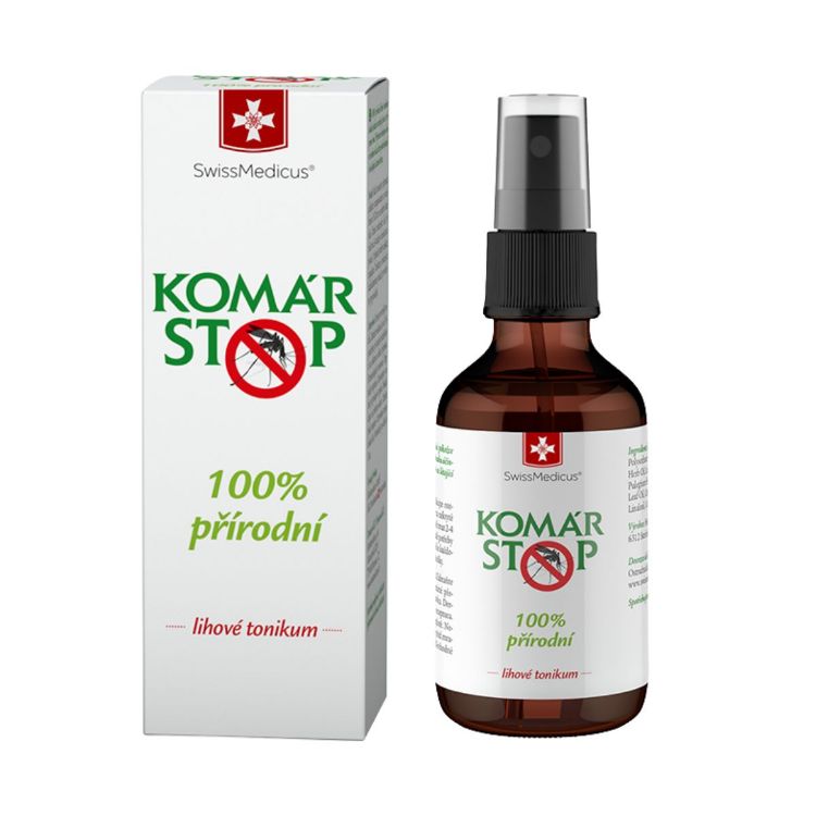 Kép KomárStop természetes tonik szúnyogok és rovarok ellen - 100 ml - SwissMedicus