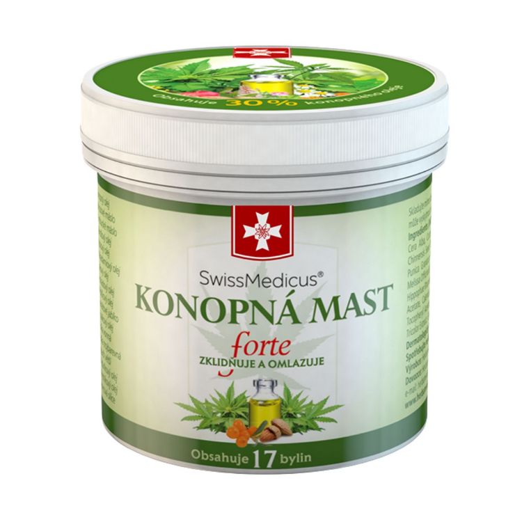 Kép SwissMedicus Forte kenderkenőcs – 50 ml