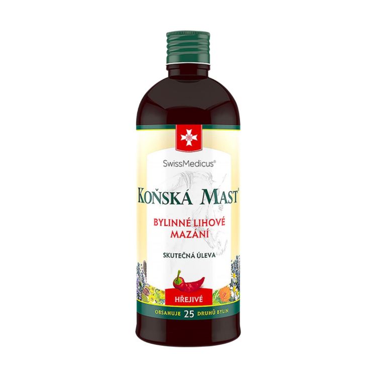 Kép SwissMedicus lóbalzsam – melegítő gyógynövényes balzsam – 400 ml