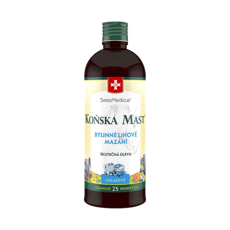 Kép SwissMedicus lóbalzsam – hűsítő gyógynövényes balzsam – 400 ml