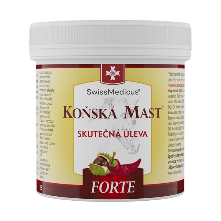 Kép SwissMedicus FORTE melegítő lóbalzsam - 500 ml