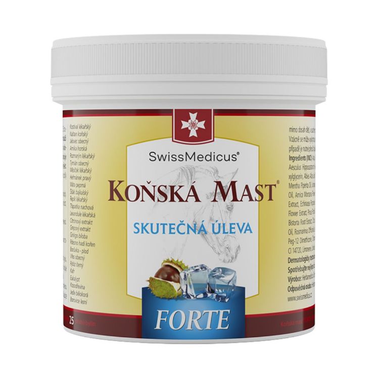 Kép SwissMedicus FORTE hűsítő lóbalzsam – 500 ml