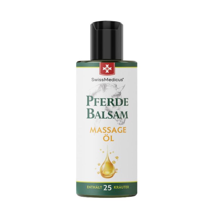 Kép SwissMedicus Lóbalzsam masszázsolaj - 200 ml