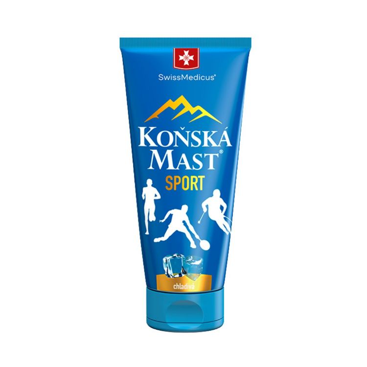 Kép Konská Mast® Sport hűsítő lóbalzsam - 200 ml - SwissMedicus