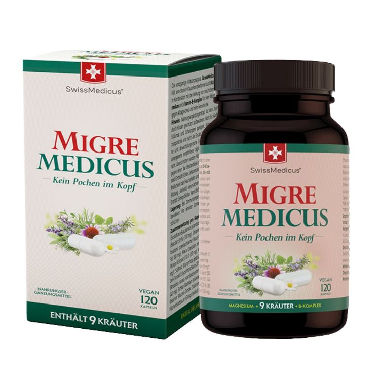 Kép MigreMedicus - 120 kapszula - SwissMedicus