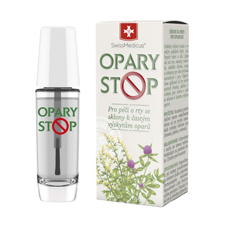 Kép OparyStop SwissMedicus – ajakszérum herpeszre hajlamos ajkakra – 10 ml